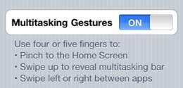 Multitouch Gestures